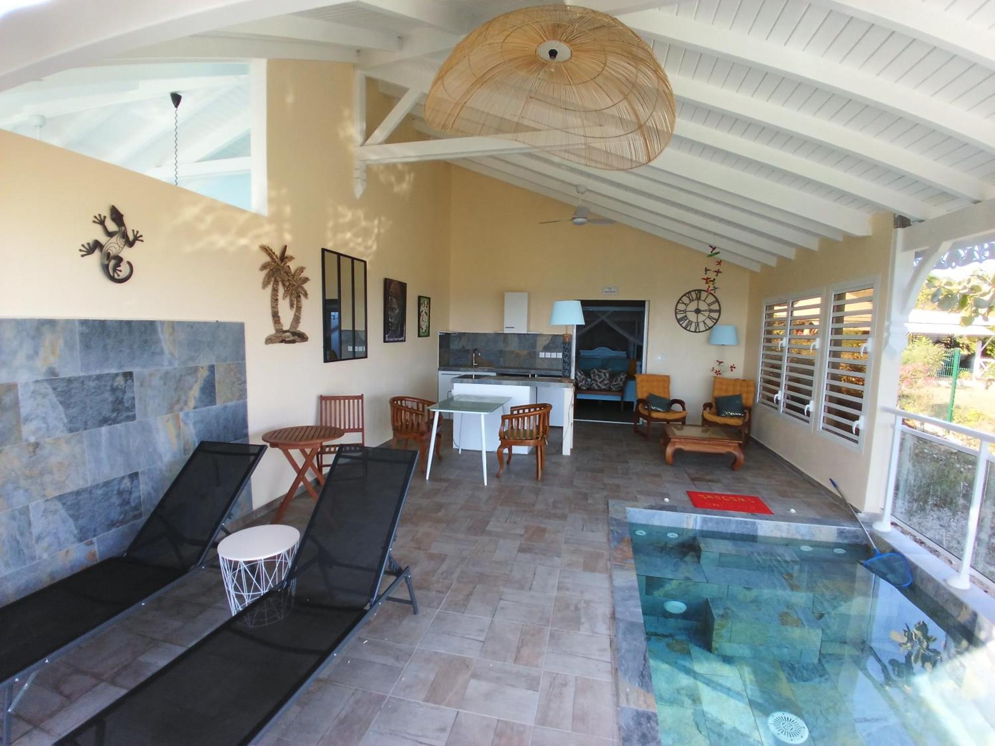 Aux Colibris Amoureux : Loft De Standing Avec Vue Mer Grand-Bourg  Екстер'єр фото
