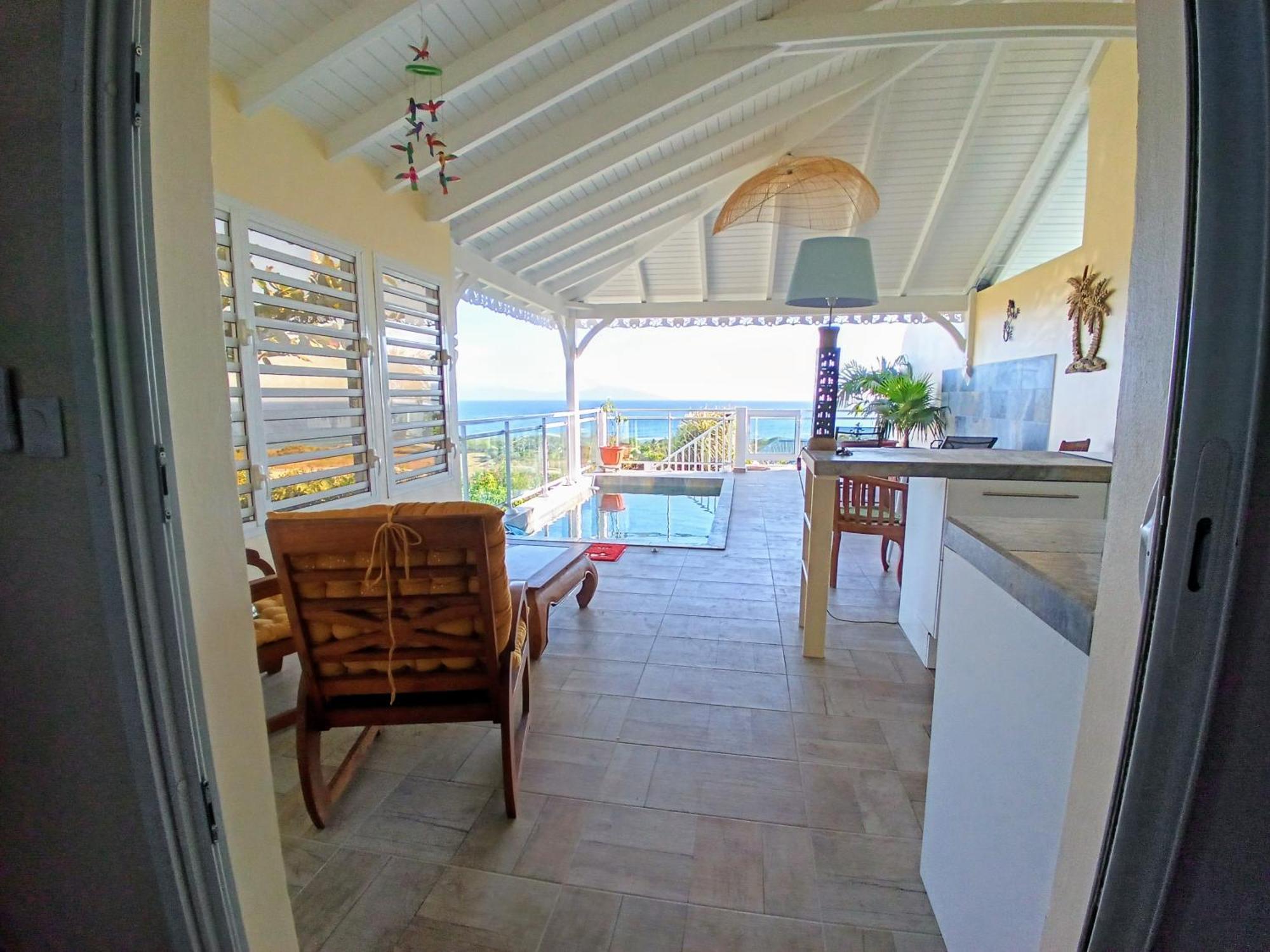 Aux Colibris Amoureux : Loft De Standing Avec Vue Mer Grand-Bourg  Екстер'єр фото