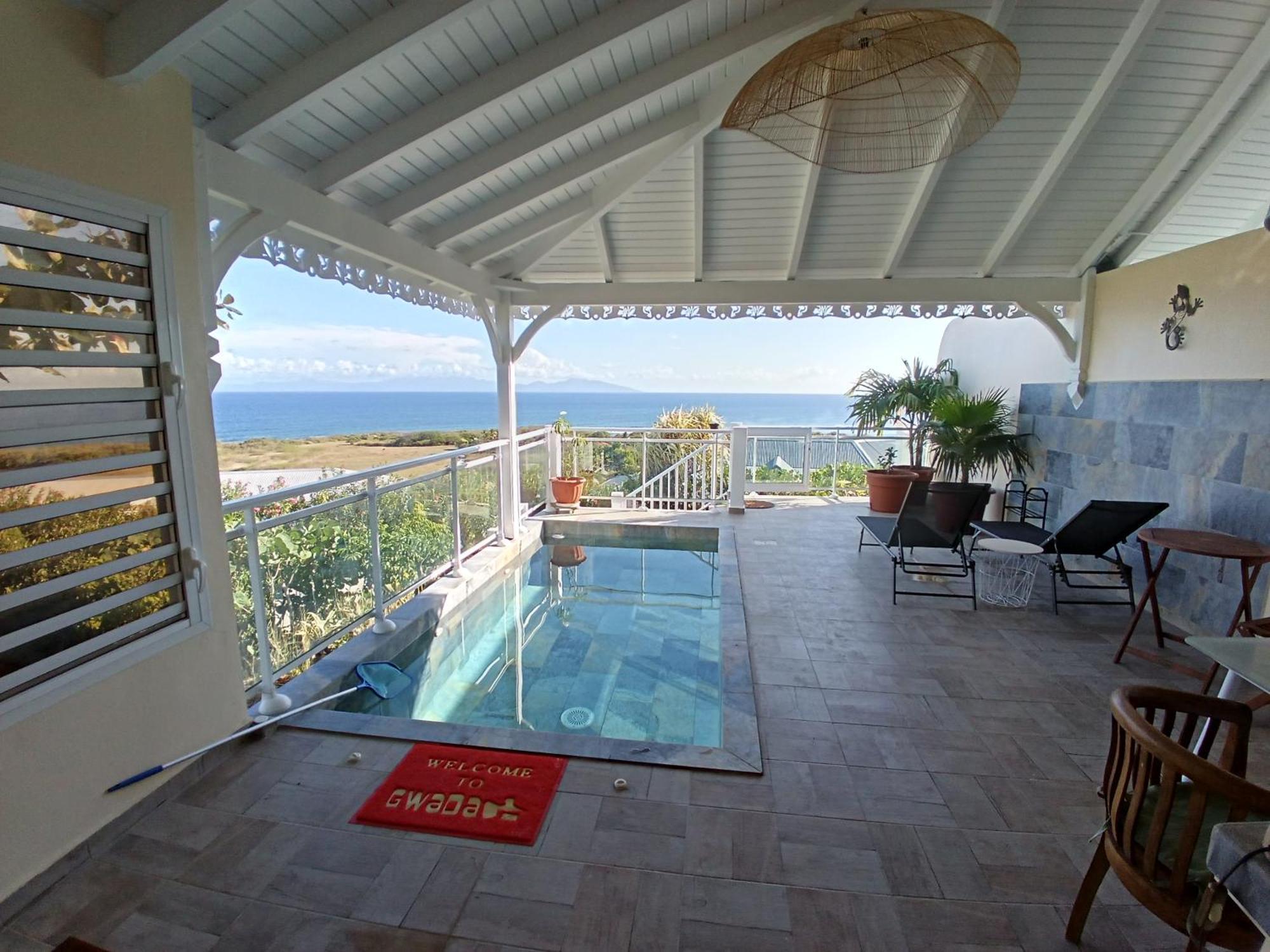Aux Colibris Amoureux : Loft De Standing Avec Vue Mer Grand-Bourg  Екстер'єр фото