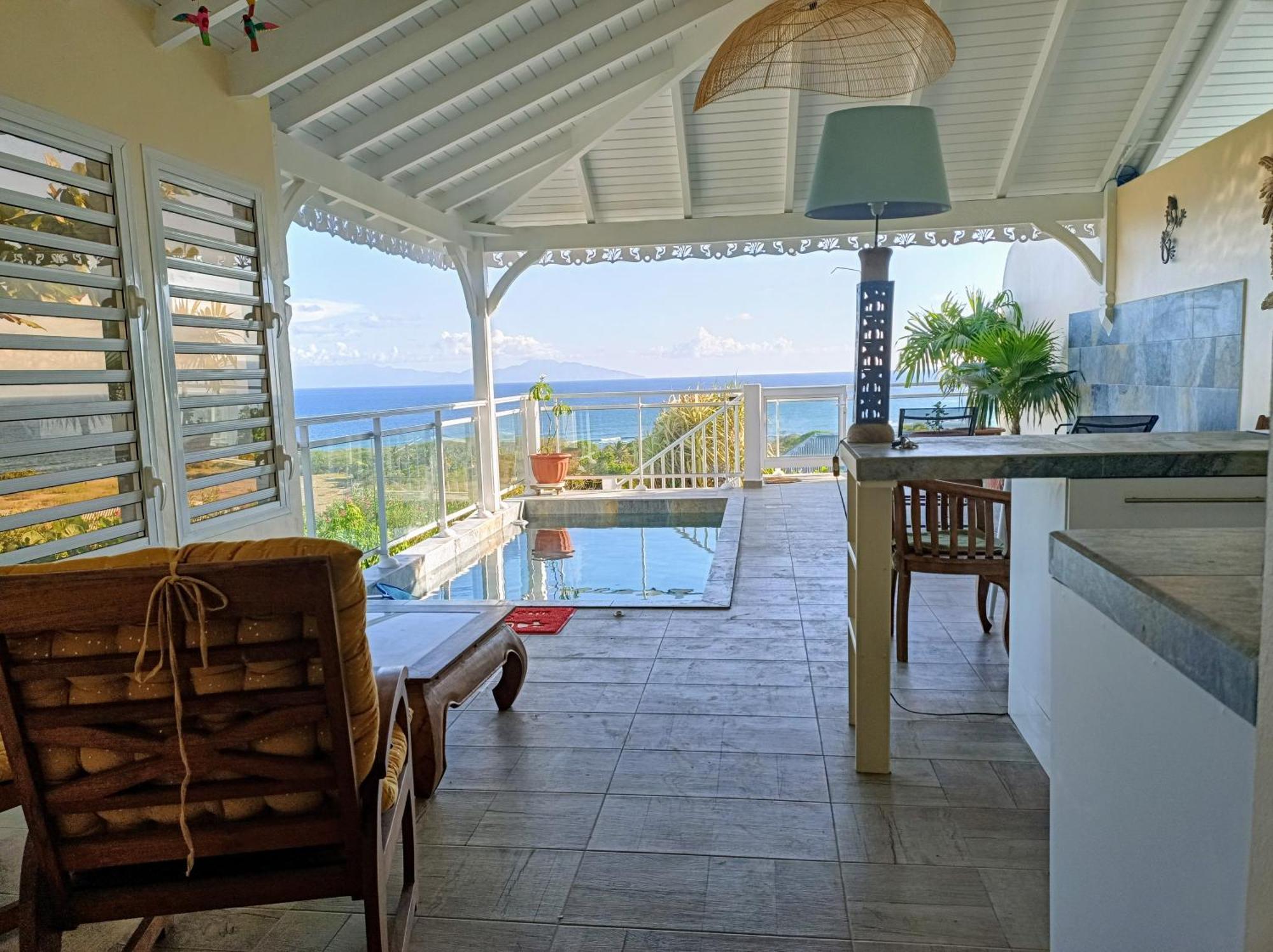 Aux Colibris Amoureux : Loft De Standing Avec Vue Mer Grand-Bourg  Екстер'єр фото