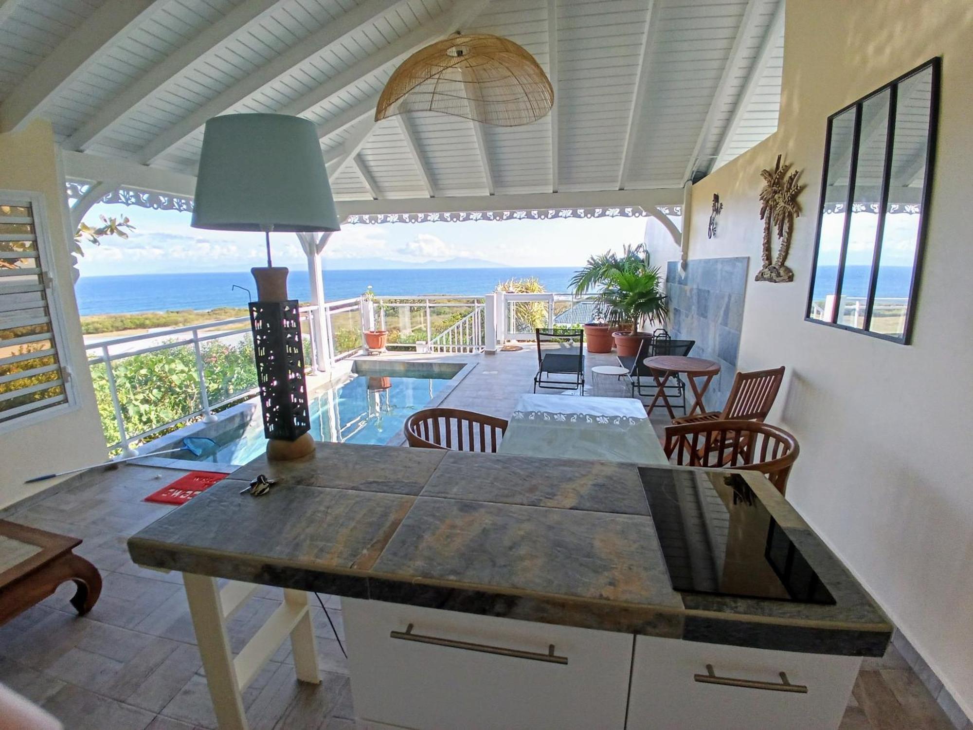 Aux Colibris Amoureux : Loft De Standing Avec Vue Mer Grand-Bourg  Екстер'єр фото